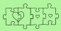 Herz Puzzle Set