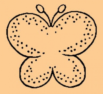 Mini Heller Schmetterling