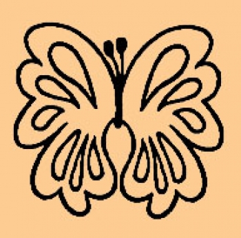 Mini Bunter Schmetterling