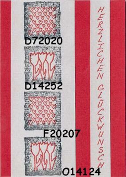 Herzlichen Glückwunsch senkrecht