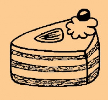 Mini Tortenstück