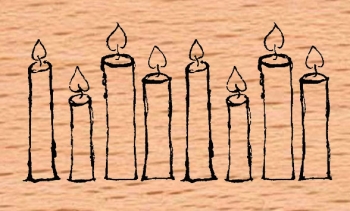 Kerzenreihe