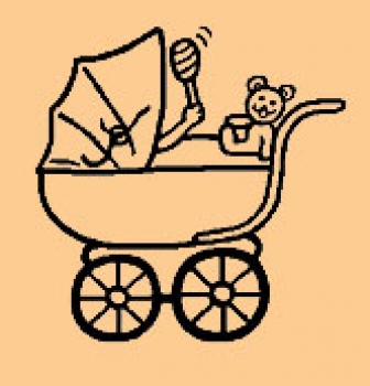 Mini Kinderwagen