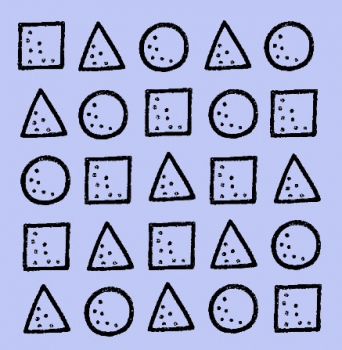 Dreiecke Kreise Quadrate