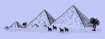 Pyramiden Skyline