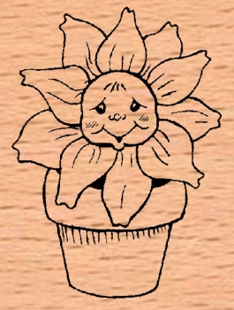 Lächelnde Blume