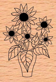Sonnenblumenvase