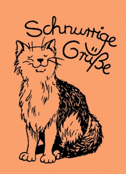 Kat.So.St. "Schnurrige Katze" ab 40 € Bestellwert (als Gummi)