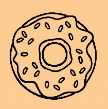 Mini Donut oben