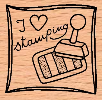 I love stamping Quadrat