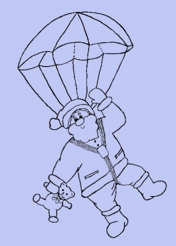Fallschirm Nikolaus