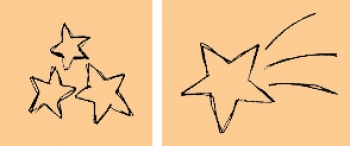 Kleines Stern Sterne Set