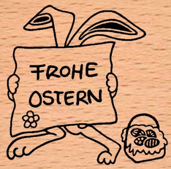 Schilderhase / Frohe Ostern