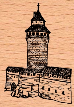 Burgfried mit Burgmauer