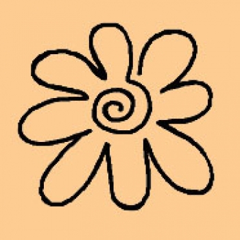 Mini Blumen Scribble