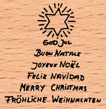 Wünsche Bäumchen / Merry Christmas Feliz Navidad God Jul