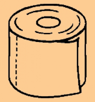Mini Toilettenpapier / Klopapier