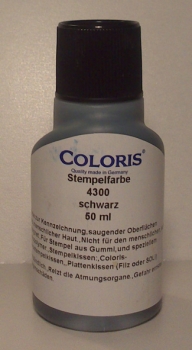 Coloris Stempelfabe schwarz