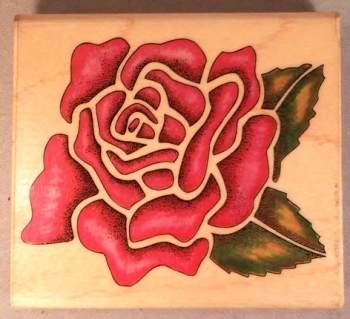 Rubber Stampede Große Rose (used)