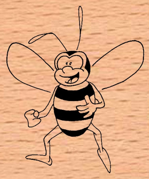 Tatkräftige Biene
