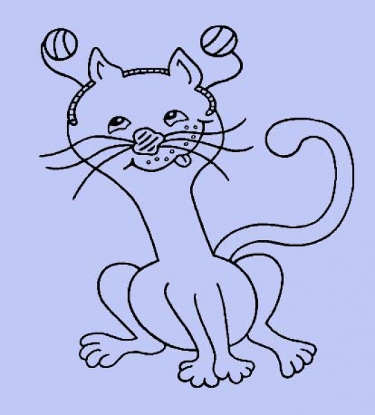 Crazy Party Cat / Katze