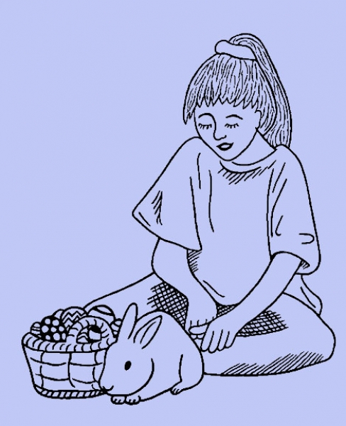 Ostermädchen