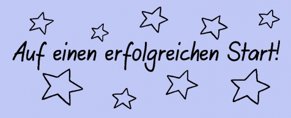 Auf einen erfolgreichen Start