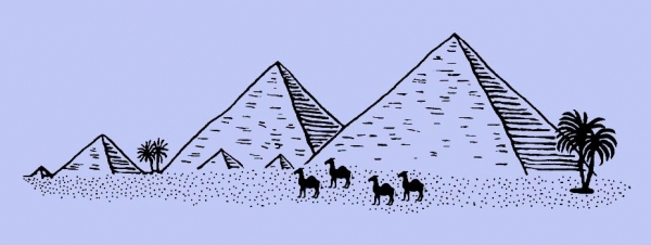 Pyramiden Skyline