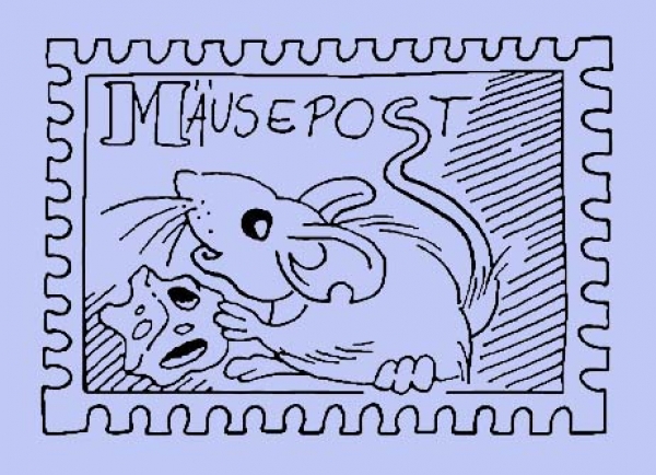 Briefmarke Mäusepost