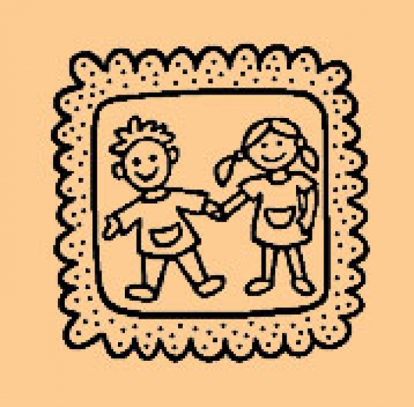 Kindermarke / Briefmarke