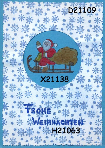 Schlittenniko / Nikolaus auf Schlitten