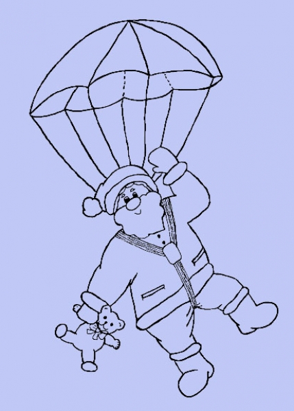 Fallschirm Nikolaus