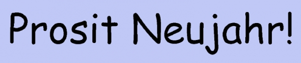 Prosit Neujahr