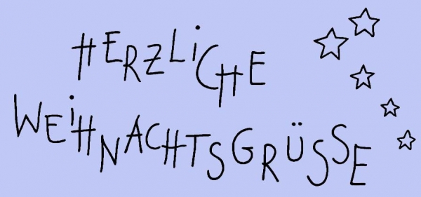 Herzliche Weihnachtsgrüsse