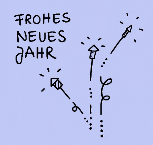 Frohes Neues Jahr Feuerwerk