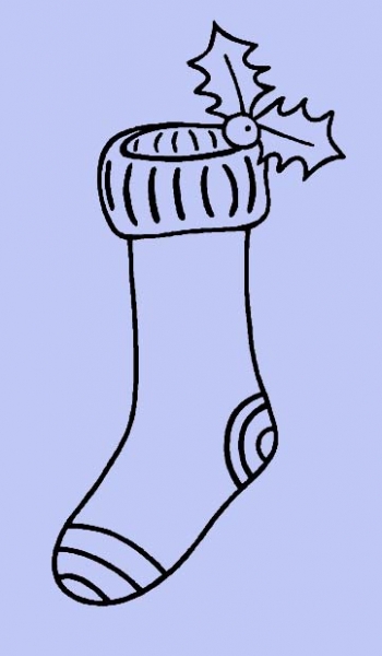 Weihnachtssocke