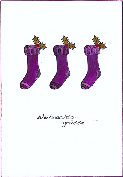 Weihnachtssocke