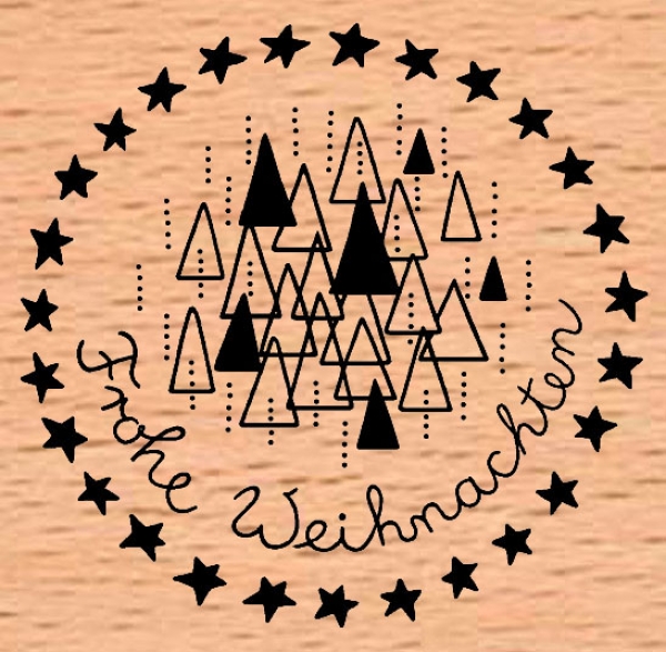 Tannenkreis Frohe Weihnachten