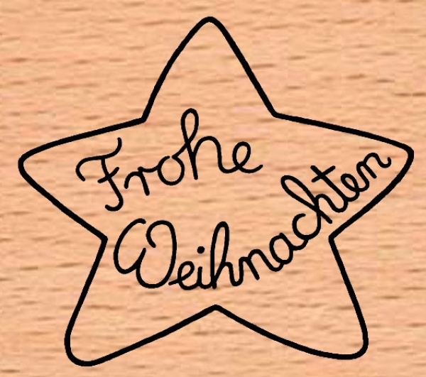 Weihnachtsstern / Frohe Weihnachten
