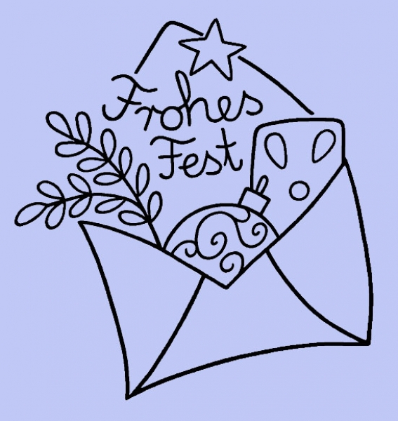 Frohes Fest Brief