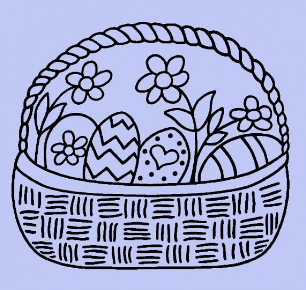 Ostereierkorb