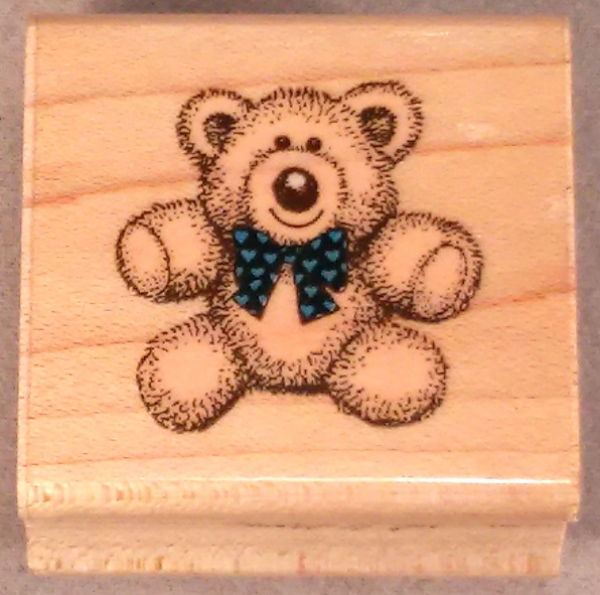 Hero Arts Teddy mit Fliege (used)