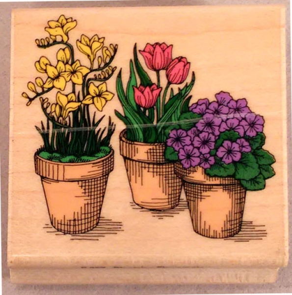 Hero Arts Topfblumen (used)